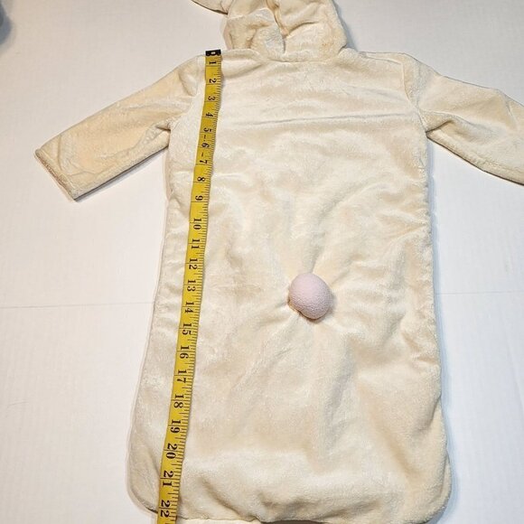 Gymboree baby girl bunny bunting size 0-6 months sleep sack rabbit ears paws tai - Picture 8 of 9